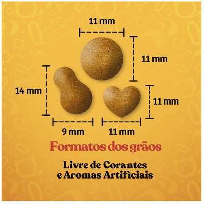 Ração Seca Quatree Gourmet Sem Corantes Cães Adultos Raças Médias e Grandes