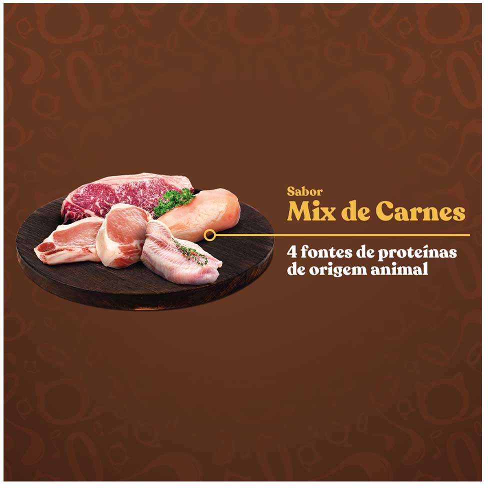Ração Seca Quatree Gourmet Sem Corantes Cães Adultos Raças Médias e Grandes - 15Kg