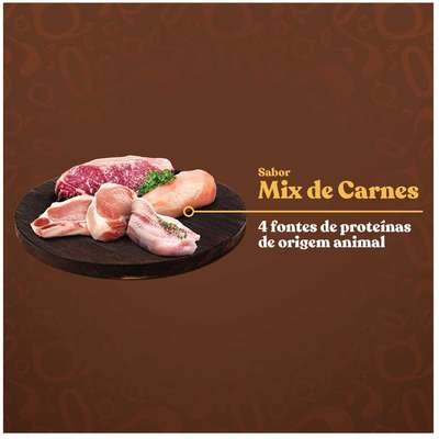 Ração Seca Quatree Gourmet Sem Corantes Cães Adultos Raças Médias e Grandes