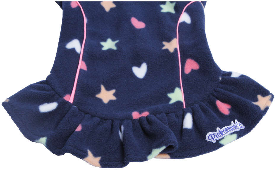 Vestido Pickorruchos Soft Marinho - Tam. 03
