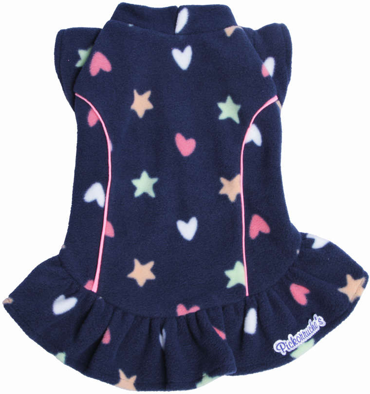 Vestido Pickorruchos Soft Marinho - Tam. 03