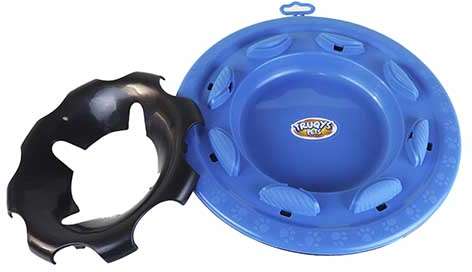 Comedouro Interativo Truqys Pet Labamba Food Eco Azul para Cães - Tam. Único