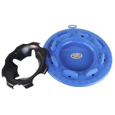 Comedouro Interativo Truqys Pet Labamba Food Eco Azul para Cães