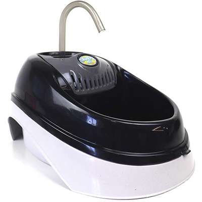 Fonte Elétrica Truqys Eco Preto para Gatos
