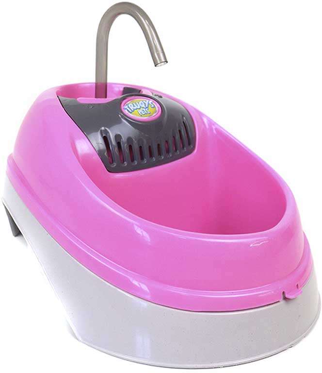 Fonte Elétrica Truqys Eco Rosa para Gatos - Bivolt