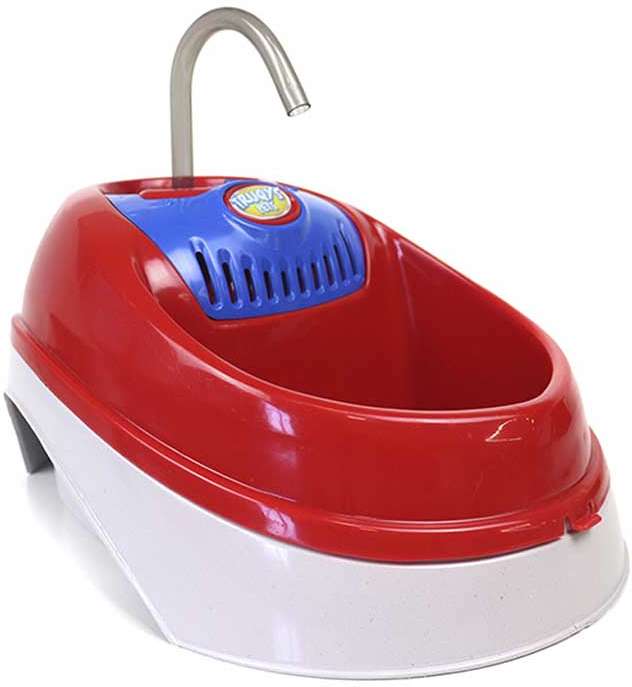 Fonte Elétrica Truqys Eco Vermelho para Gatos - Bivolt