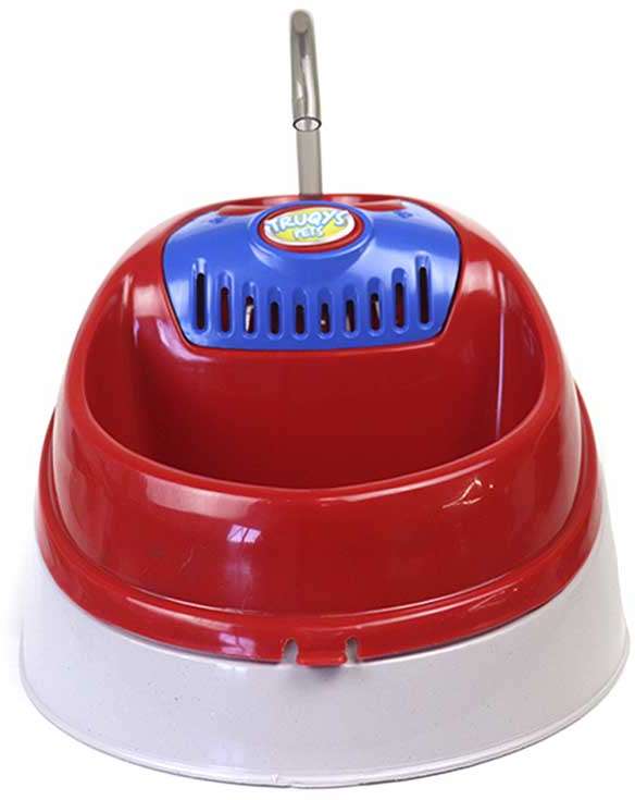 Fonte Elétrica Truqys Eco Vermelho para Gatos - Bivolt