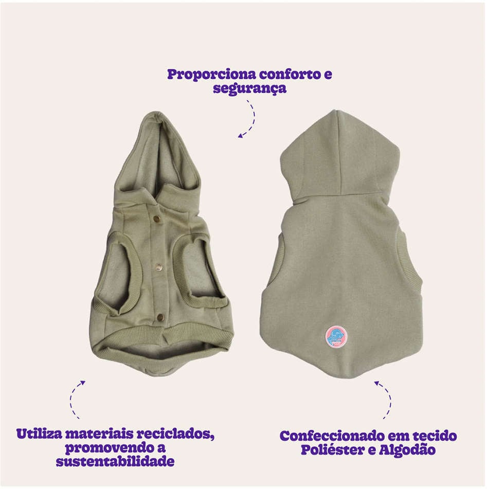 Moletom Vento Sul Pistache - Tam. EXG