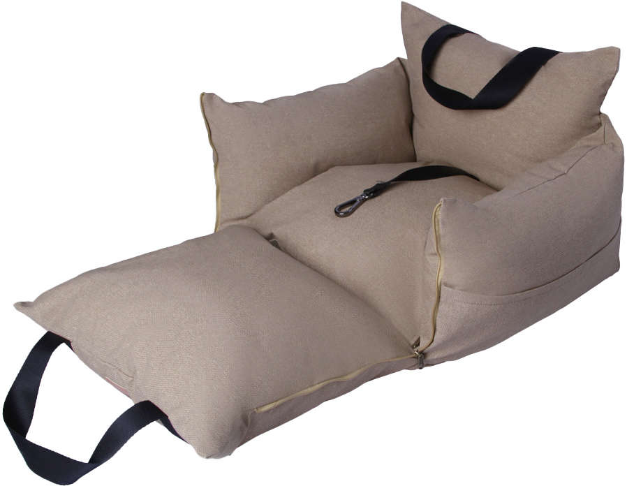 Bolsa de Transporte Pacco Puppy Canguu Ecotec Bege Impermeável - Tam. M