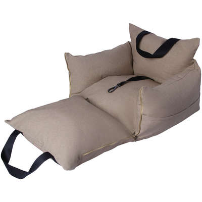 Bolsa de Transporte Pacco Puppy Canguu Ecotec Bege Impermeável