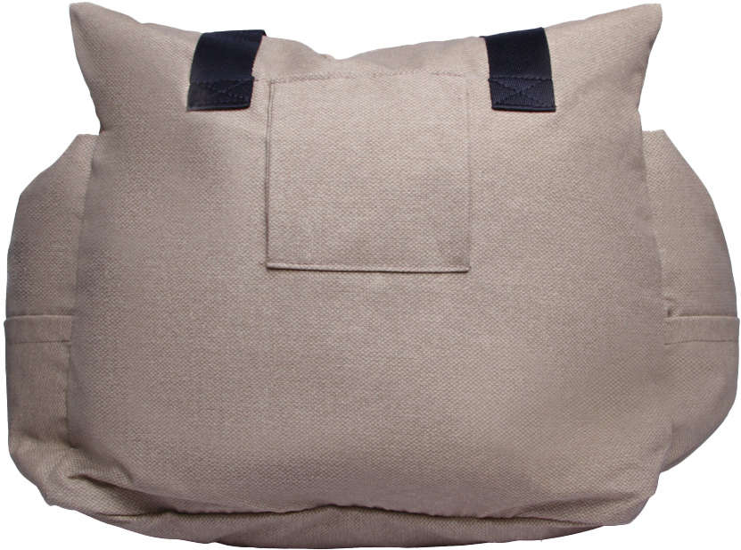 Bolsa de Transporte Pacco Puppy Canguu Ecotec Bege Impermeável - Tam. M