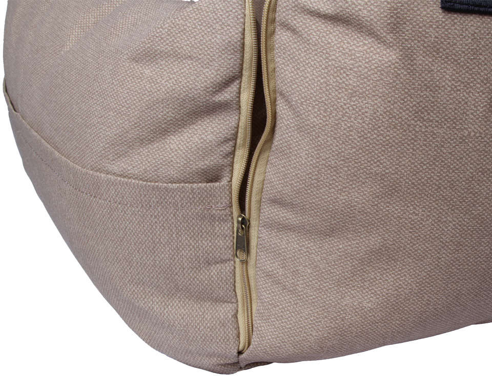 Bolsa de Transporte Pacco Puppy Canguu Ecotec Bege Impermeável - Tam. M