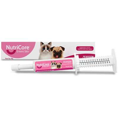 Suplemento Vitamínico Nutricore Entero Skin para Cães e Gatos