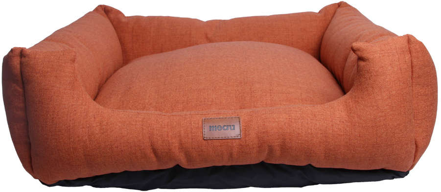 Cama Meau Quadrada Conforto Terracota - Tam. M
