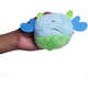 Brinquedo Pelúcia Kroco Monstrinho Azul para Cães