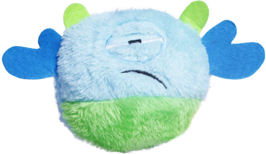 Brinquedo Pelúcia Kroco Monstrinho Azul para Cães - Tam. Único