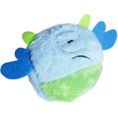 Brinquedo Pelúcia Kroco Monstrinho Azul para Cães