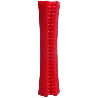 Brinquedo Mordedor Kroco Escova Vermelho para Cães