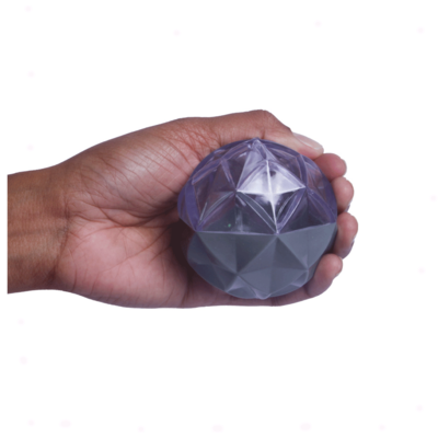 Bola Diamante Kroco Cinza para Cães