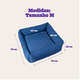 Cama Meau Quadrada Conforto Azul