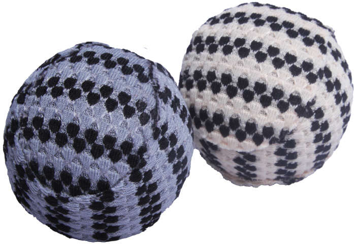 Bolinha Kroco para Gatos Branco e Cinza - 2 Unidades