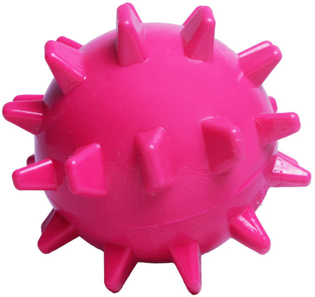 Bolinha Spike Kroco Rosa para Cães - Tam. Único