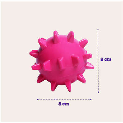 Bolinha Spike Kroco Rosa para Cães