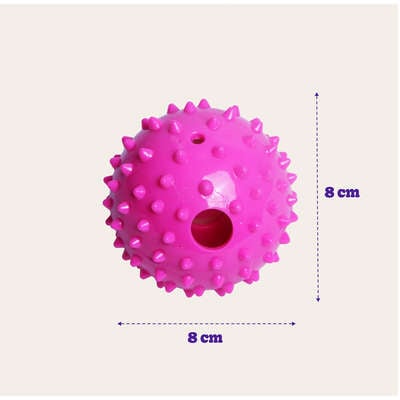 Mordedor Spike Kroco Rosa para Cães