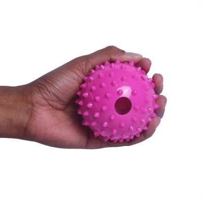 Mordedor Spike Kroco Rosa para Cães