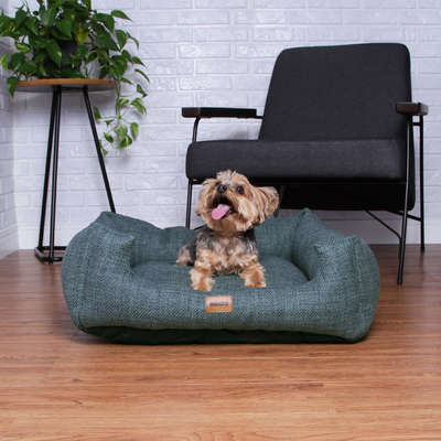 Cama Meau Quadrada Conforto Verde