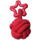 Brinquedo Bola com Mordedor Kroco Vermelho para Cães