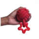 Brinquedo Bola com Mordedor Kroco Vermelho para Cães