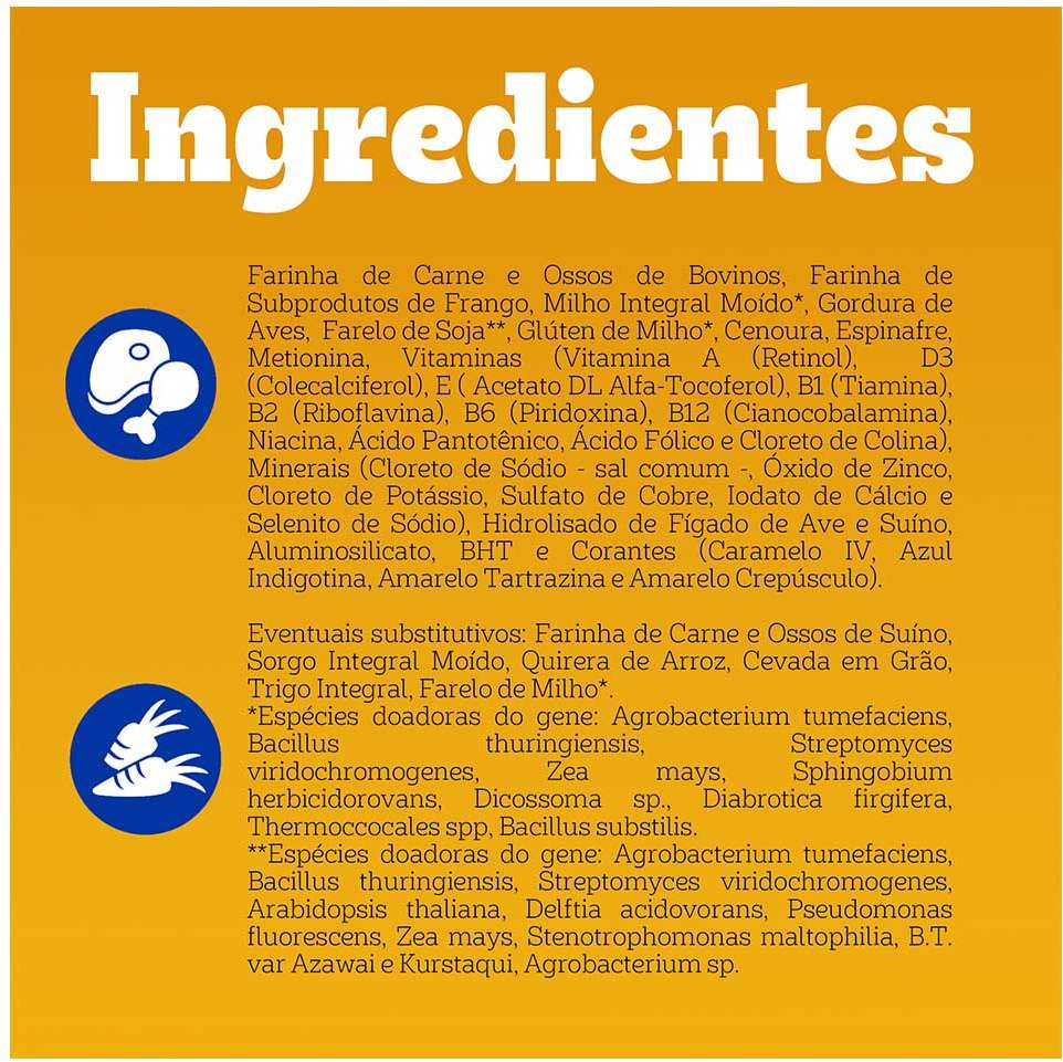 Ração Seca Pedigree Carne e Vegetais para Cães Adultos Raças Médias e Grandes - 7Kg