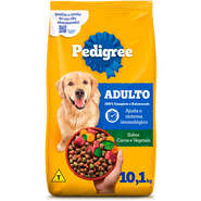 Ração Seca Pedigree Carne e Vegetais para Cães Adultos Raças Médias e Grandes
