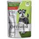 Ração Úmida Optimum Sachê para Cães Adultos Porte Pequeno e Minis Sabor Carne