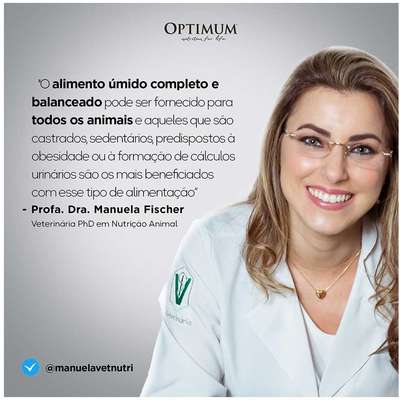 Ração Úmida Optimum Sachê para Cães Adultos Porte Pequeno e Minis Sabor Carne