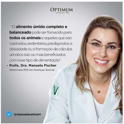 Ração Úmida Optimum Sachê para Gatos Adultos Sabor Carne