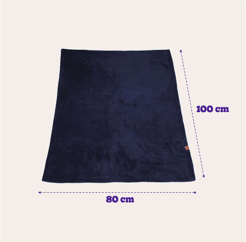 Cobertor Pickorruchos Ultrasoft Marinho - Tam. Único