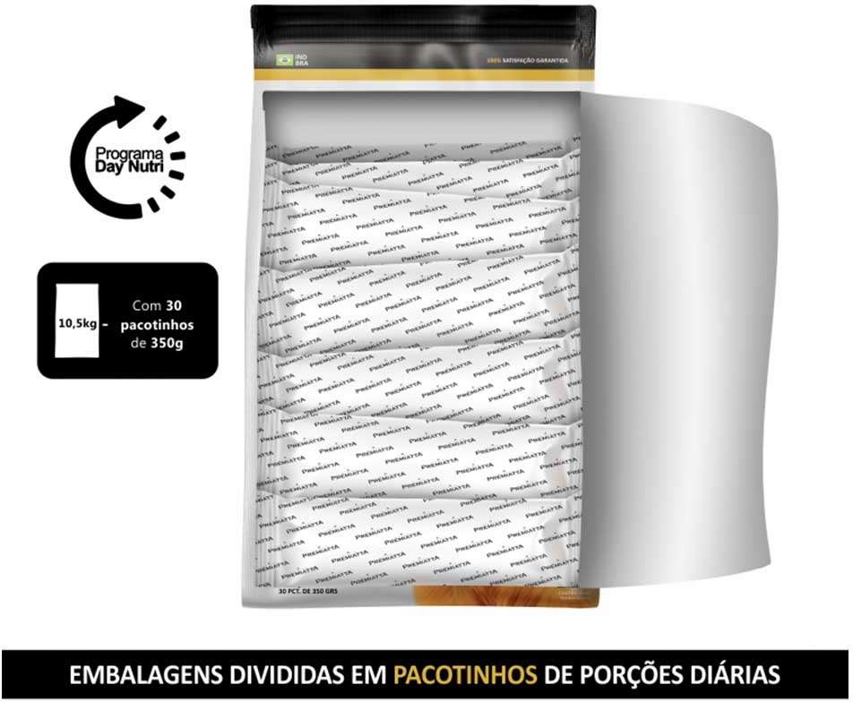 Ração Premiatta Golden Retriever Adultos - 10,5Kg