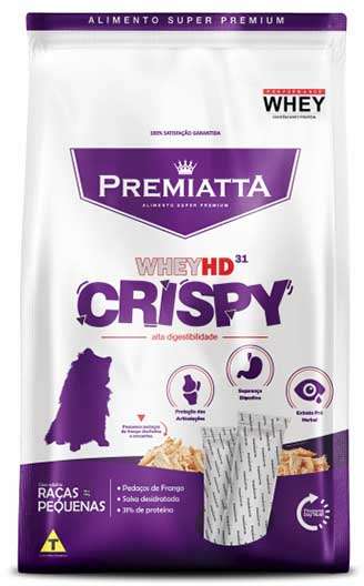Ração Premiatta HD Alta Digestibilidade Crispy para Cães Adultos de Raças Pequenas - 6Kg