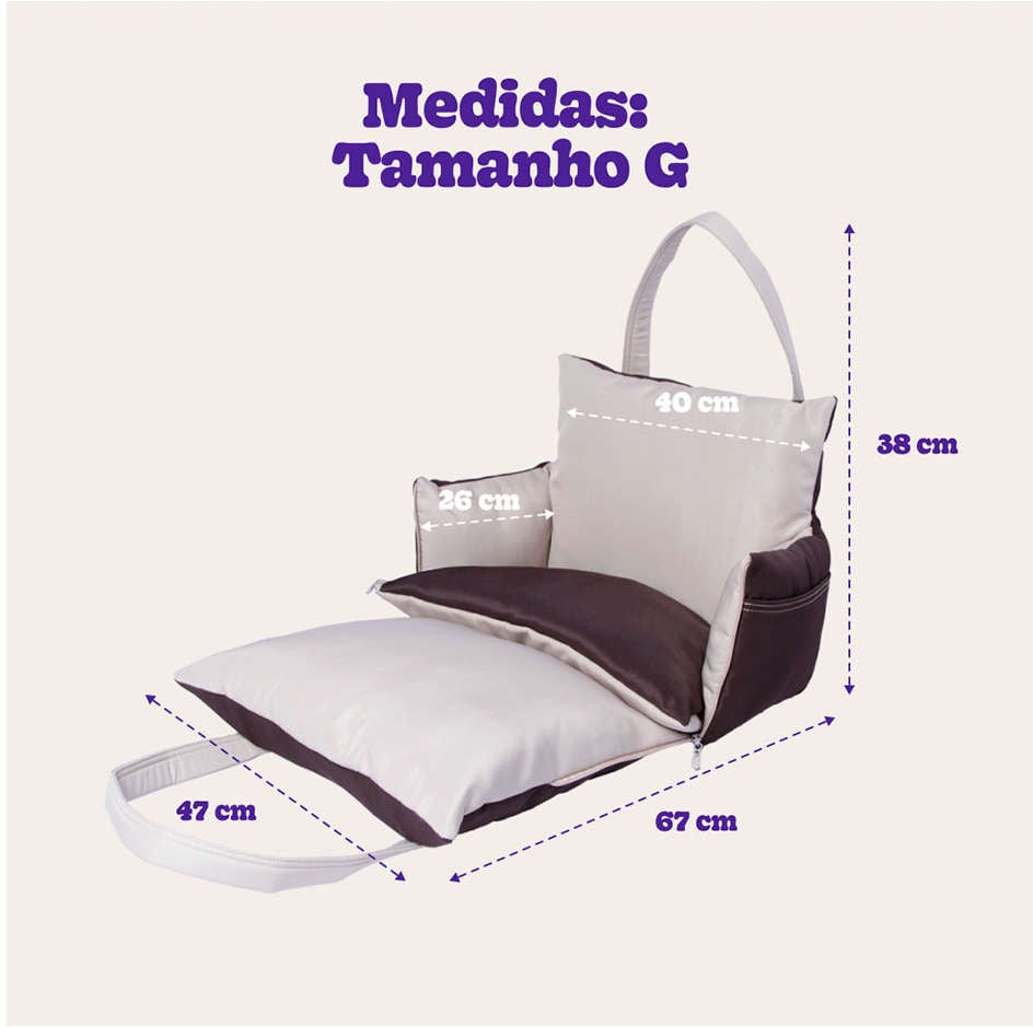 Bolsa Transporte Pickorruchos Bed Bag - Tam. G