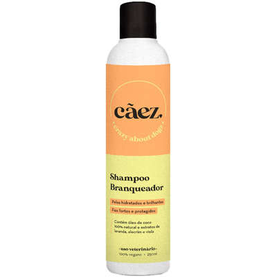 Shampoo Cãez Branqueador para Cães e Gatos