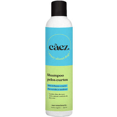 Shampoo Cãez Pelos Curtos para Cães e Gatos
