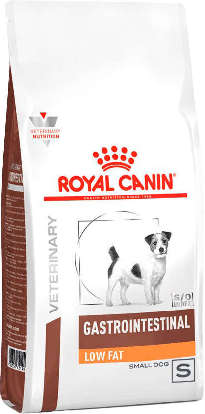 Ração Royal Canin Canine Veterinary Diet Gastro Intestinal Low Fat para Cães Adultos Porte Pequeno - 1,5Kg