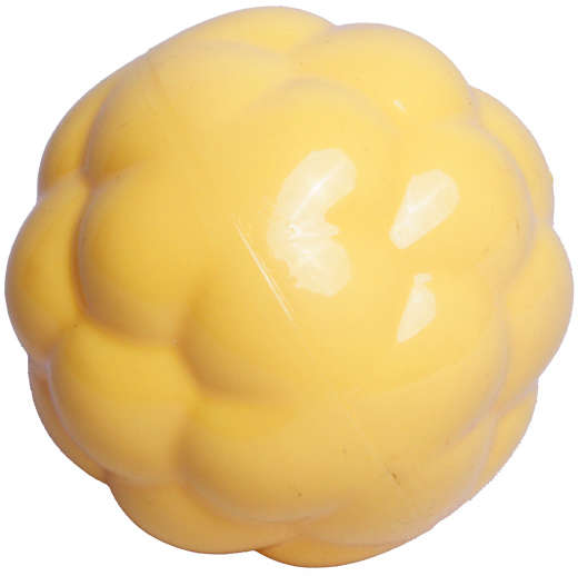 Bolinha Bolhas Kroco Amarelo para Cães - Tam. Único