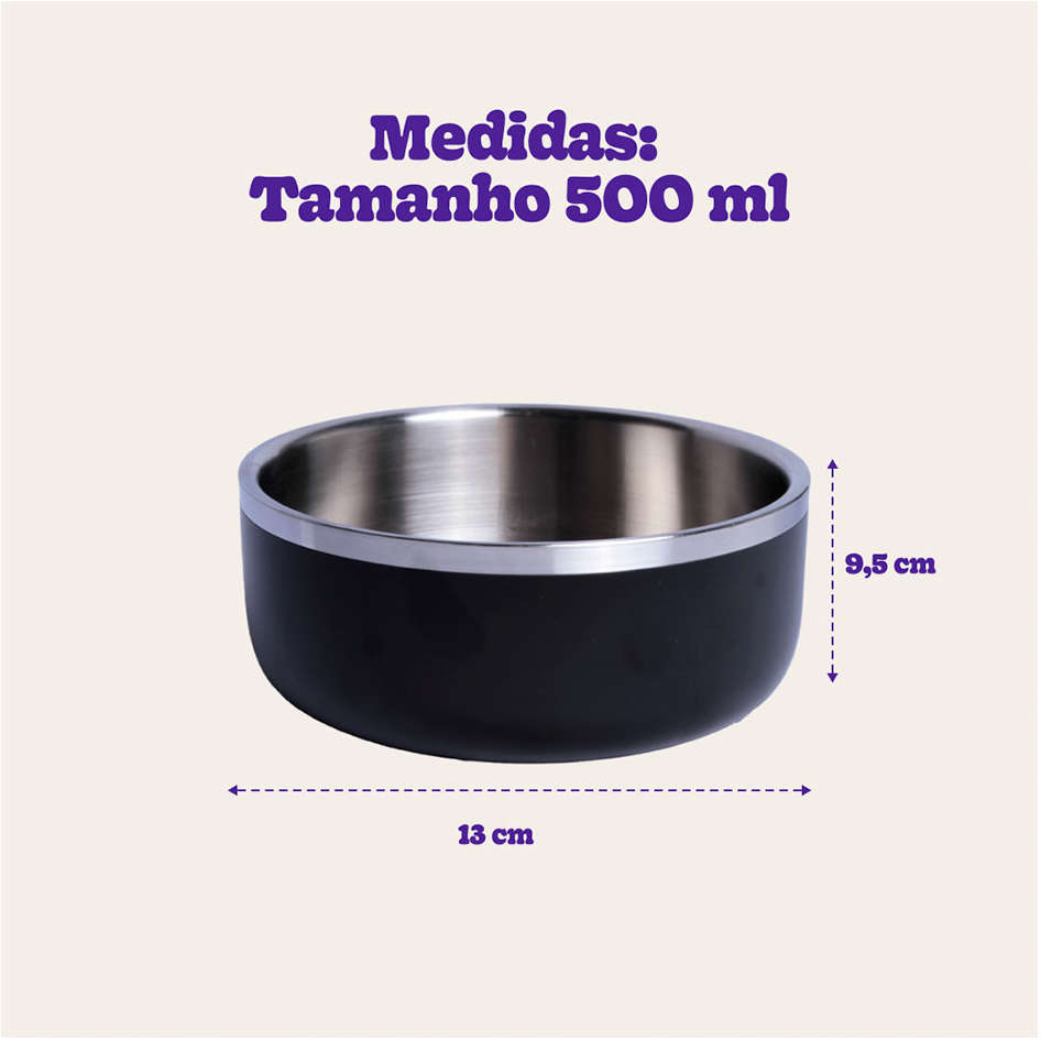 Bowl Future Pet para Cães e Gatos - 750 mL