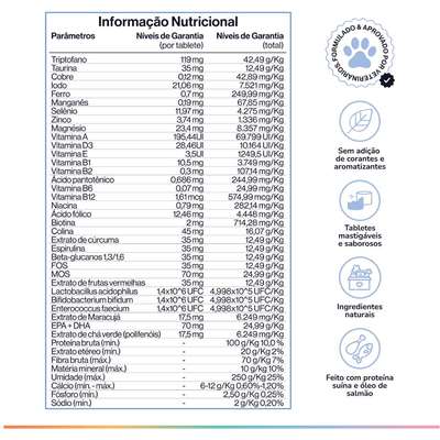 Suplemento Alimentar Buddy Nutrition Multifuncional 8 em 1 para Cães