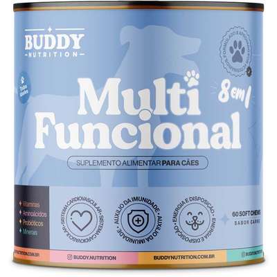 Suplemento Alimentar Buddy Nutrition Multifuncional 8 em 1 para Cães