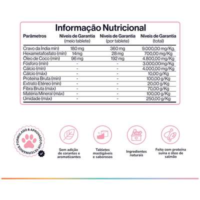 Suplemento Alimentar Buddy Nutrition Dentes & Hálito para Cães