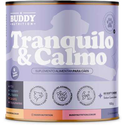 Suplemento Alimentar Buddy Nutrition Tranquilo & Calmo para Cães